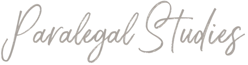 paralegal studies logo